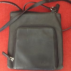 Fossil  Leather Cross body bag